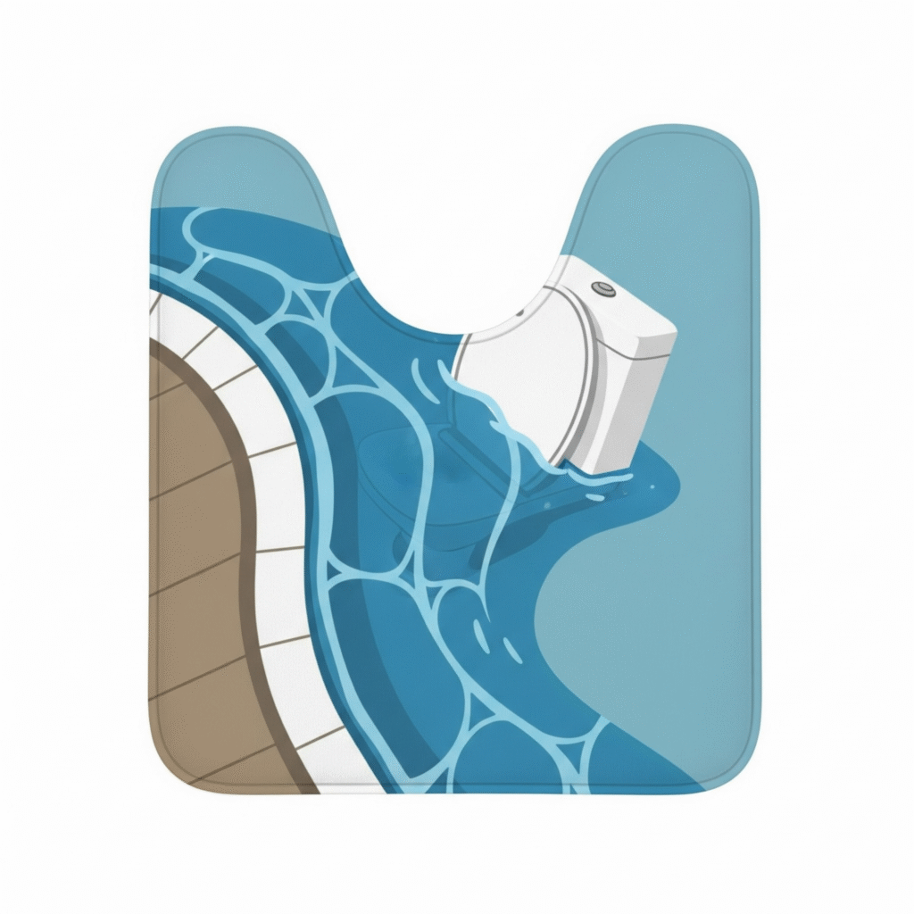 Toilet mat 