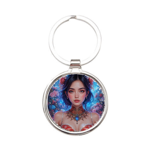 Round Keychain